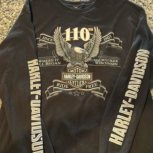 Harley Davidson long sleeve t-shirt